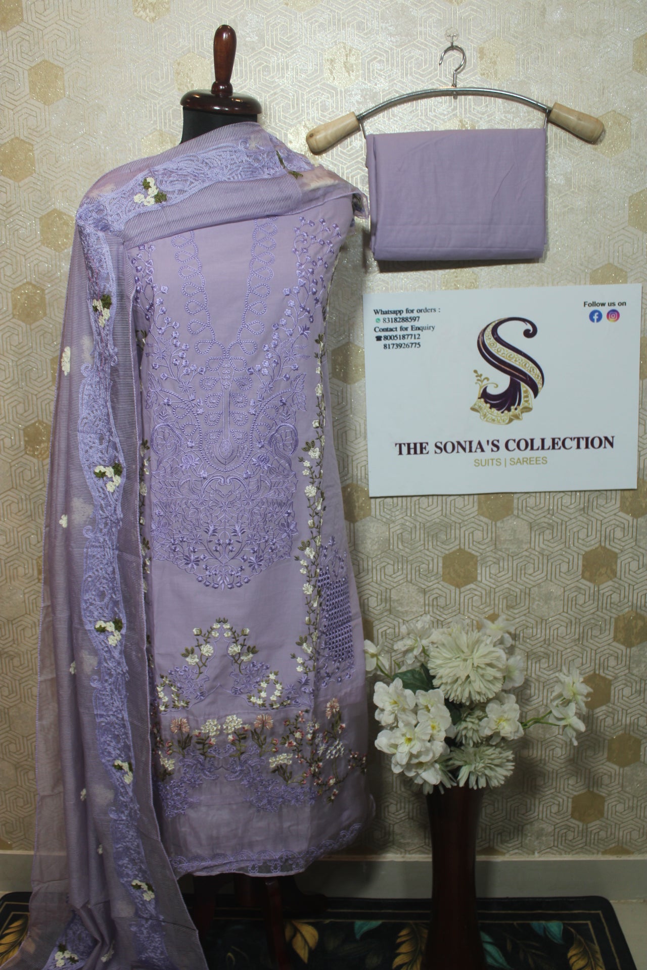 001 - Purple Pakistani Suit