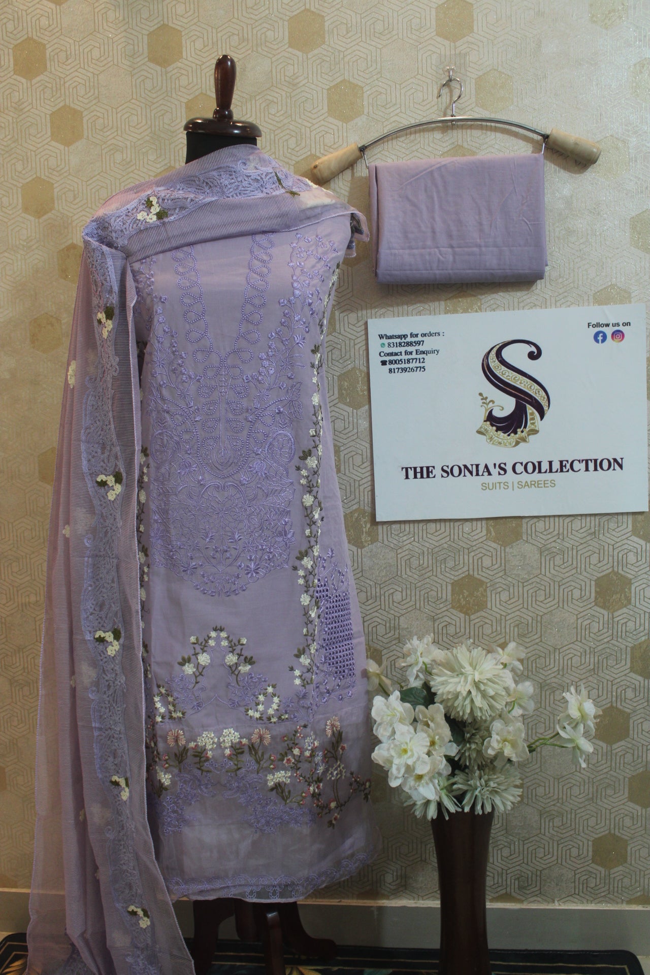 001 - Purple Pakistani Suit