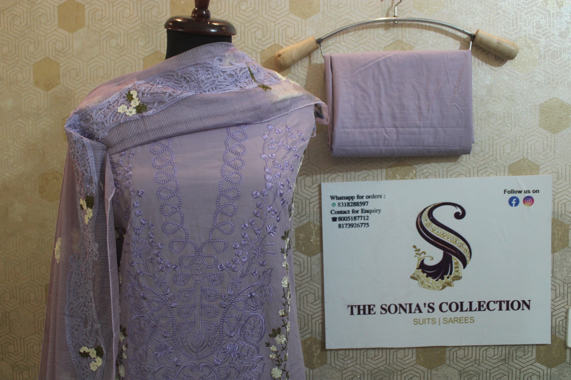 001 - Purple Pakistani Suit