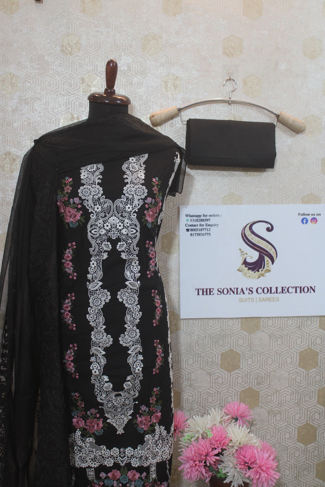 004 - Black Pakistani Suit