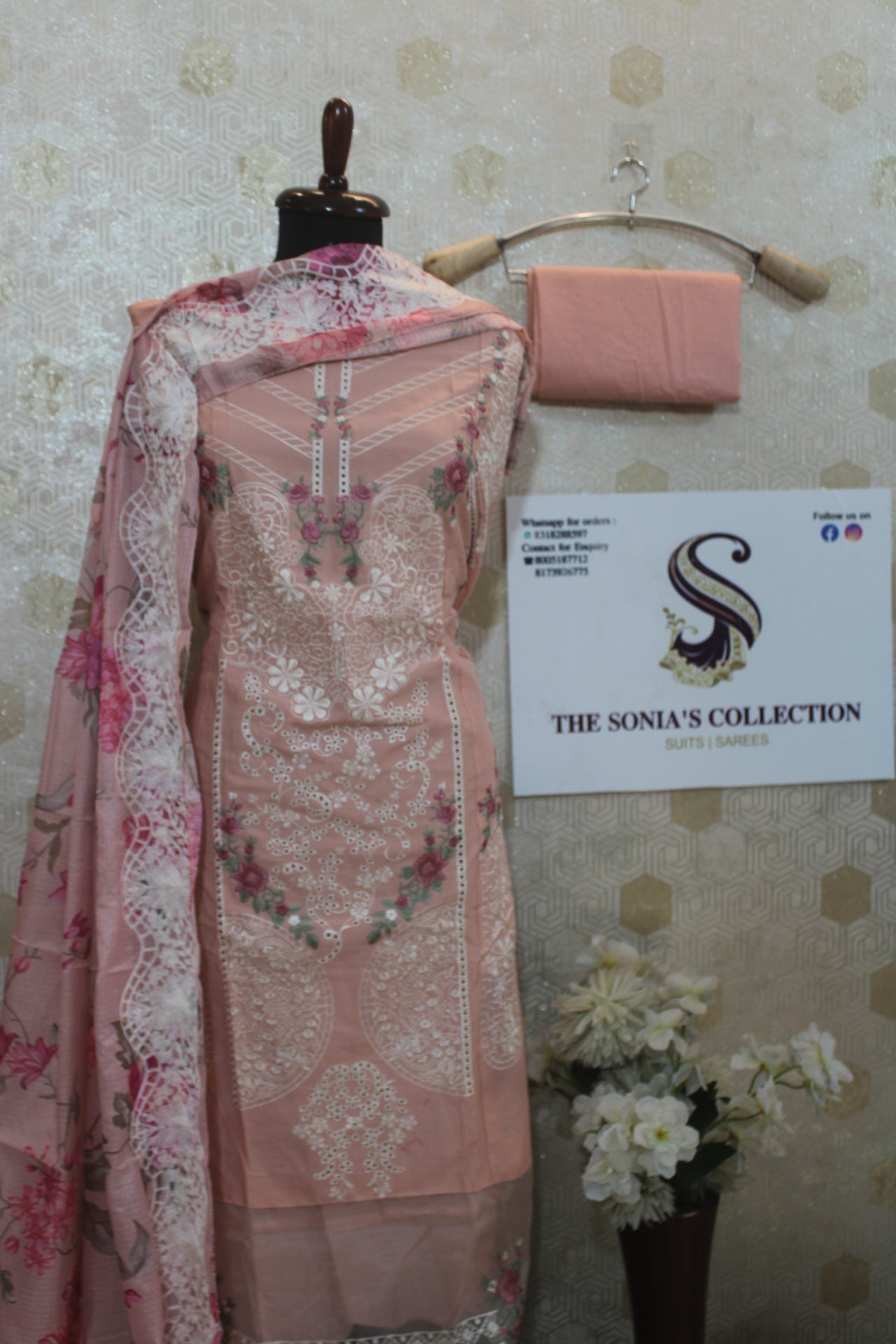 006 - Peach Pakistani Suit