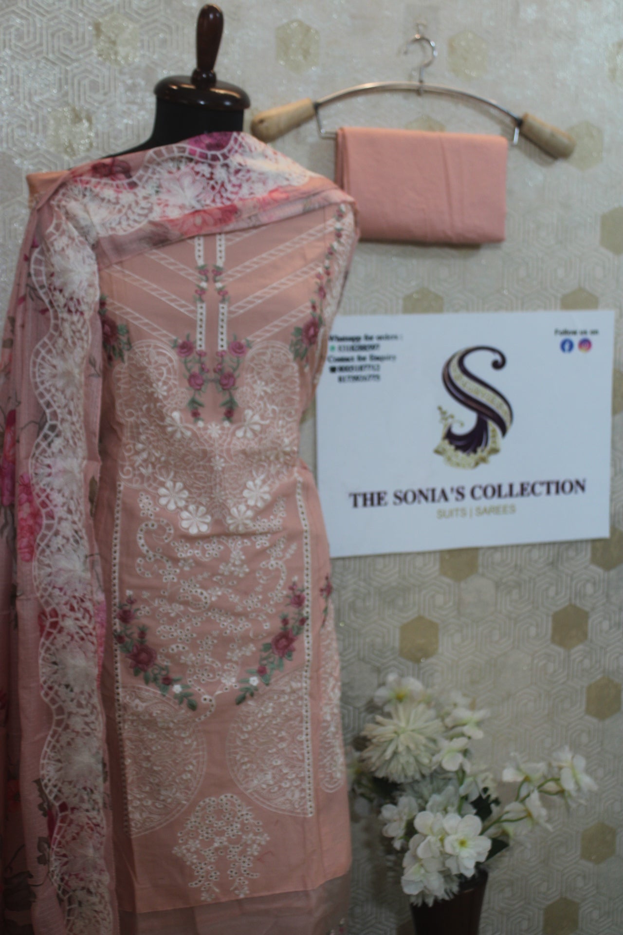 006 - Peach Pakistani Suit